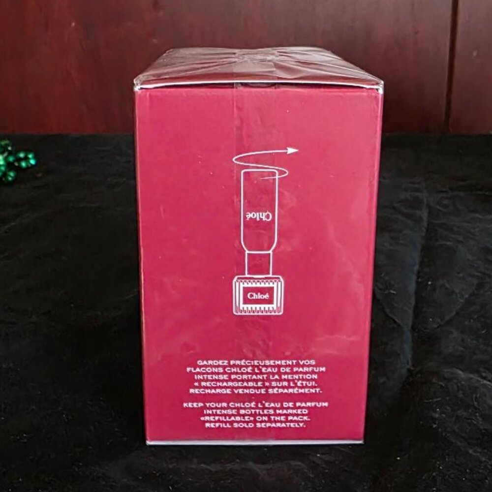 CHLOE L'EAU DE PARFUM INTENSE Rechargeable-Refillable 3.3 Fl. Oz (100ml) NIB - Picture 5 of 5
